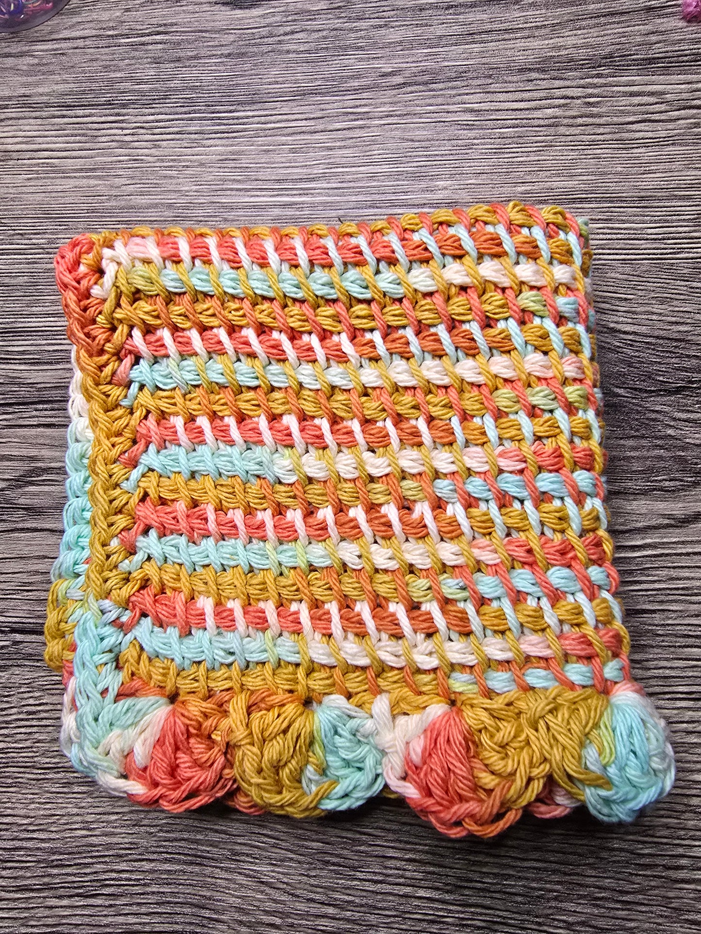 Sunrise Cotton washcloth