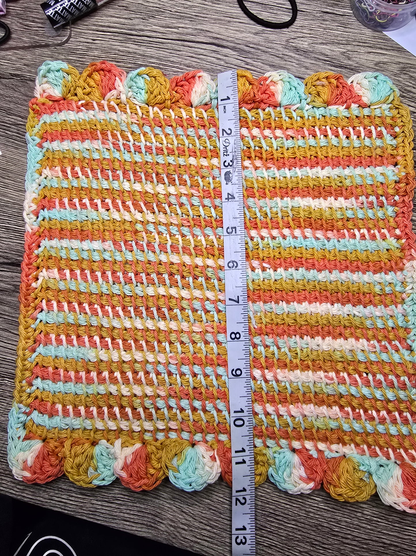 Kelp Cotton washcloth