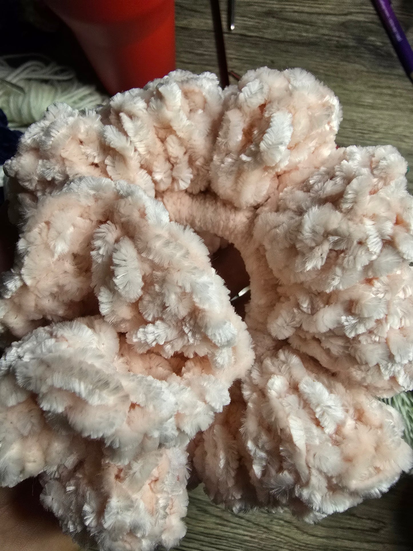 Blush Pink Scrunchie