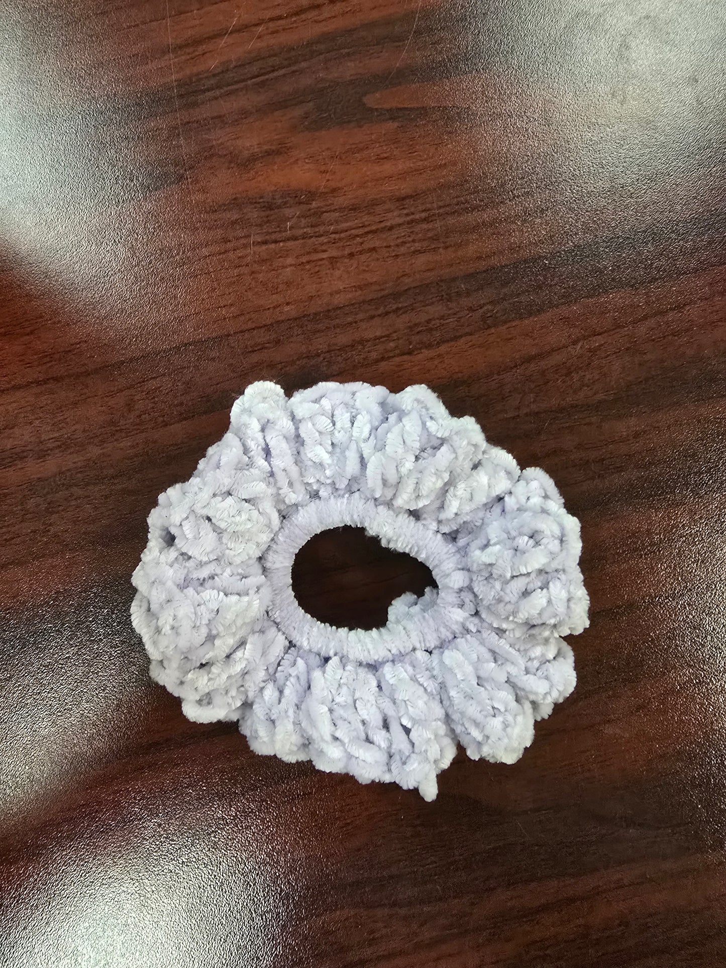 Lilac Blooms Scrunchie