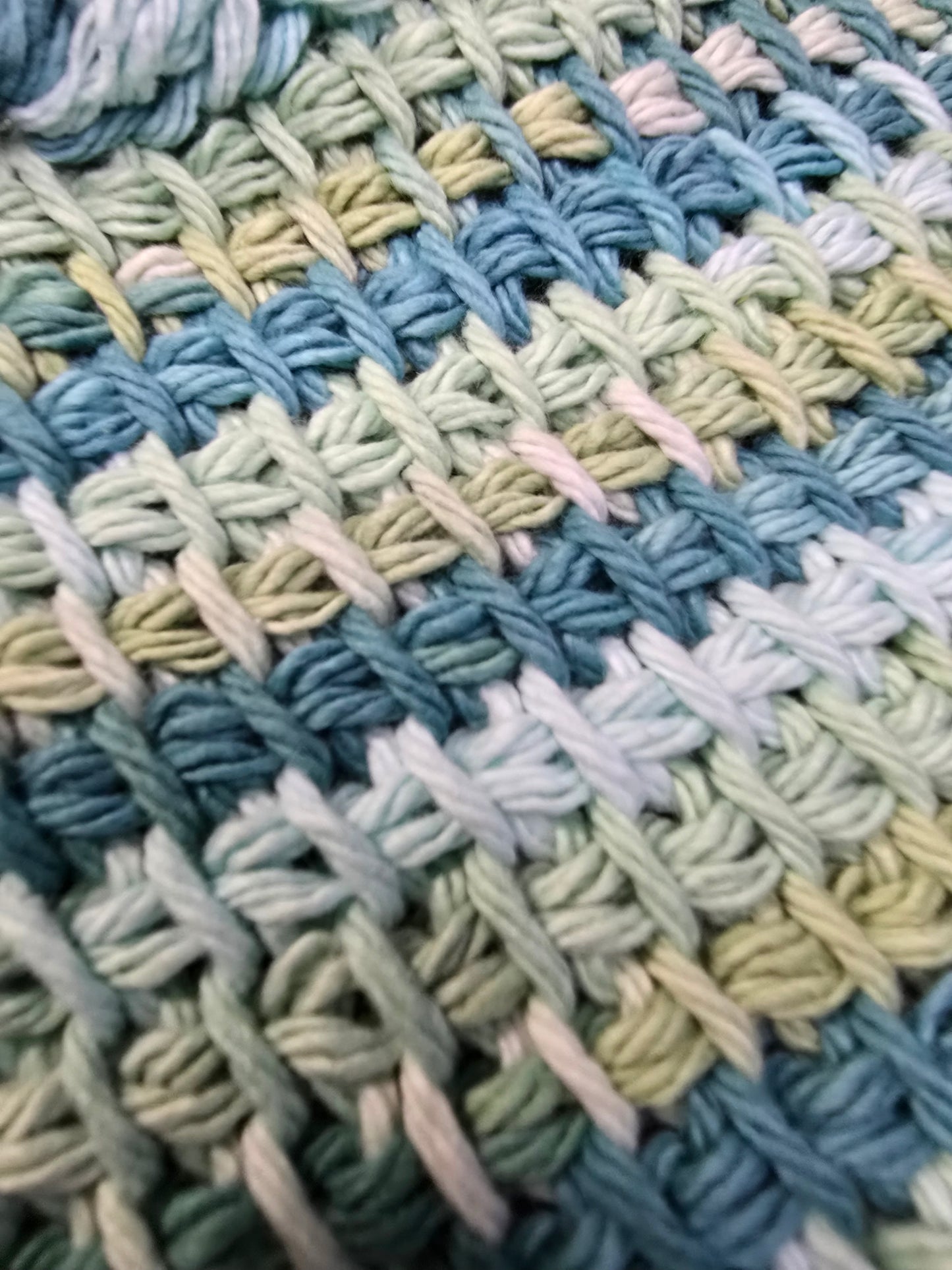 Kelp Cotton washcloth