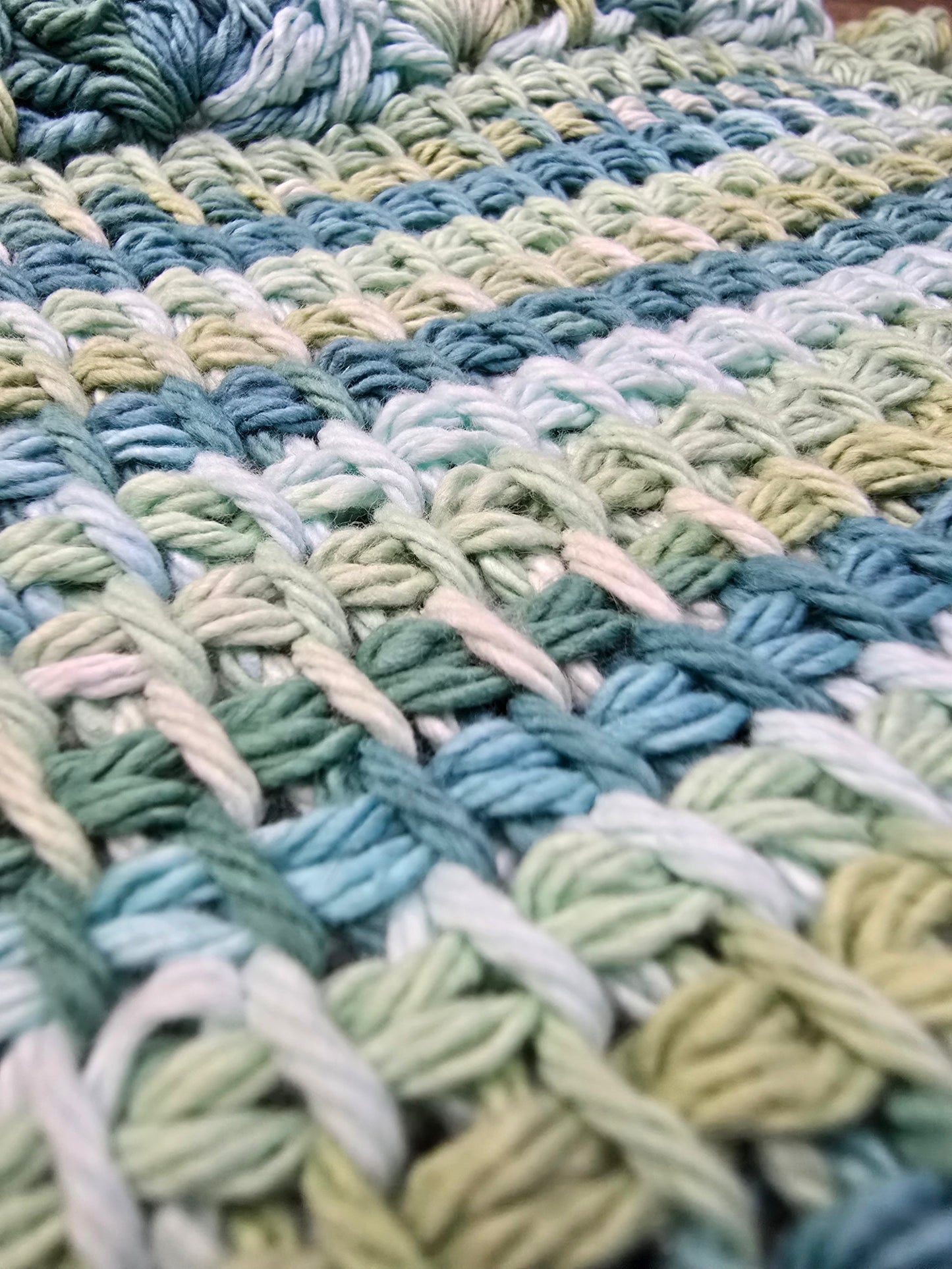 Kelp Cotton washcloth