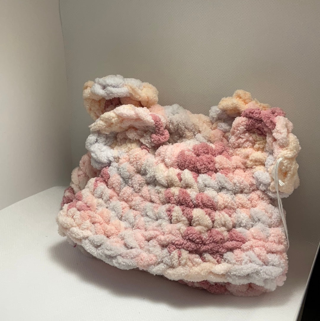 Pink baby bear hats- Newborn