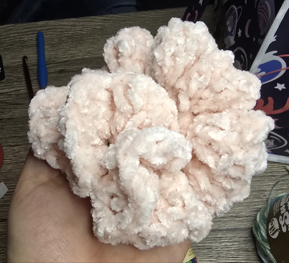 Blush Pink Scrunchie