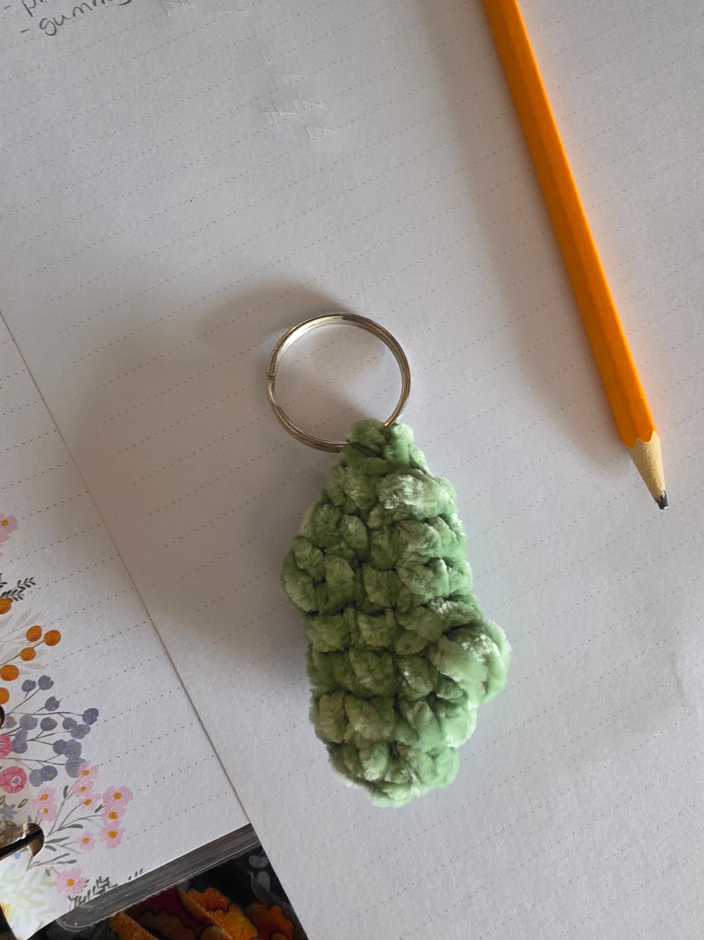 Snappy pickle Keychain