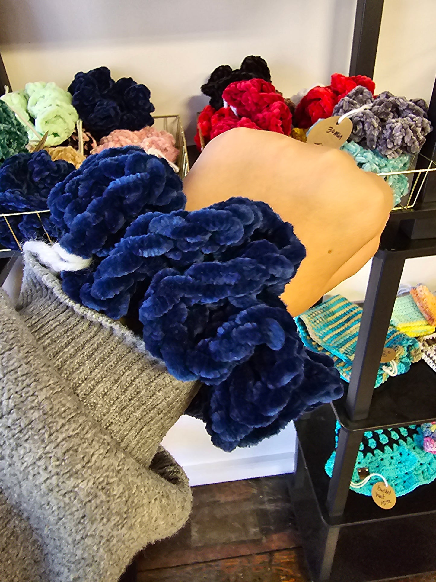 Royal Blue Scrunchie