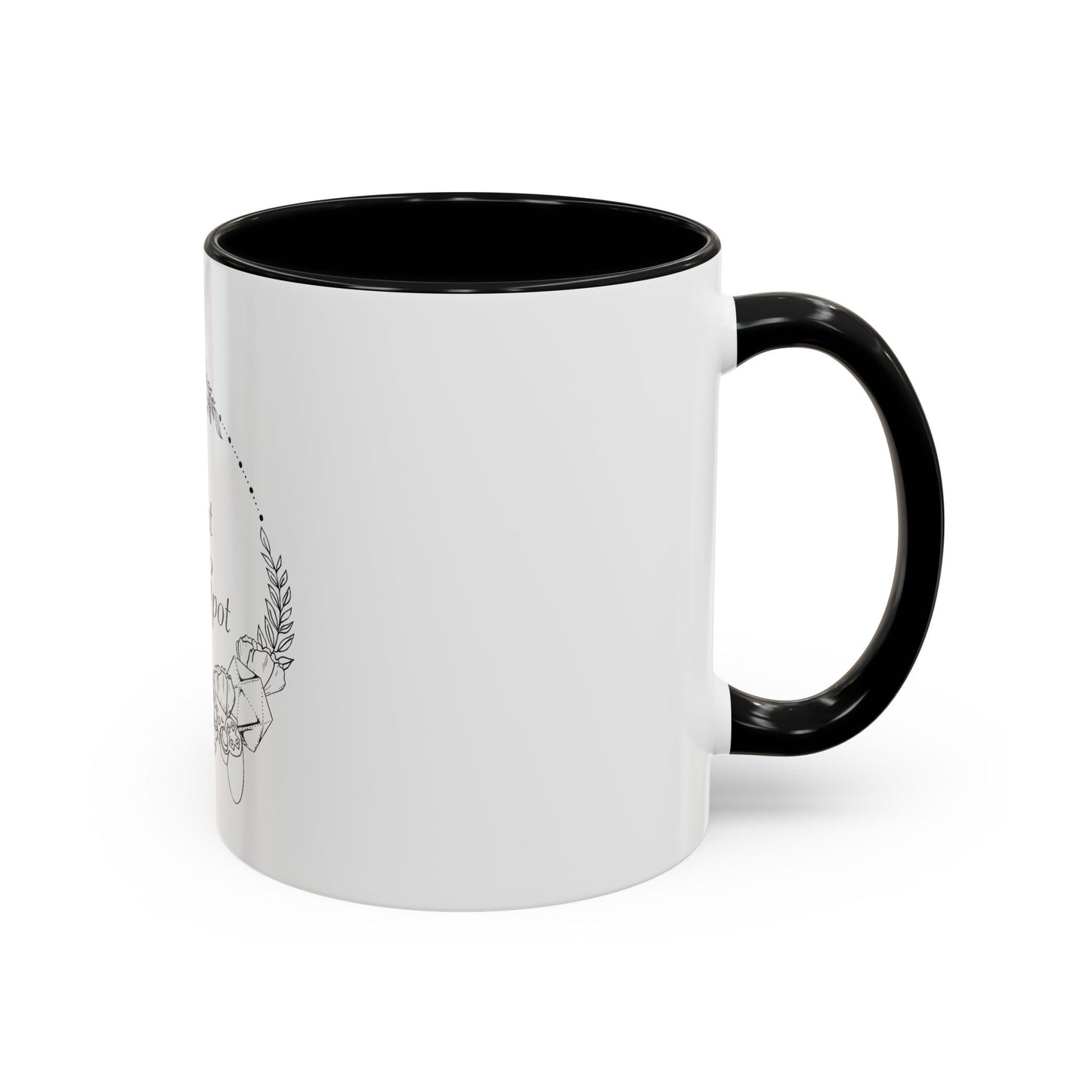 That One Spot Floral Accent Coffee Mug (11/15oz)