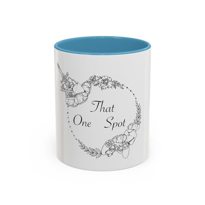 That One Spot Floral Accent Coffee Mug (11/15oz)