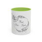 That One Spot Floral Accent Coffee Mug (11/15oz)