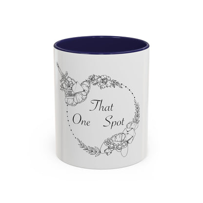 That One Spot Floral Accent Coffee Mug (11/15oz)