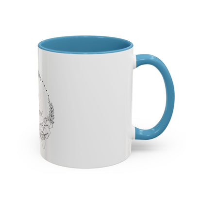 That One Spot Floral Accent Coffee Mug (11/15oz)
