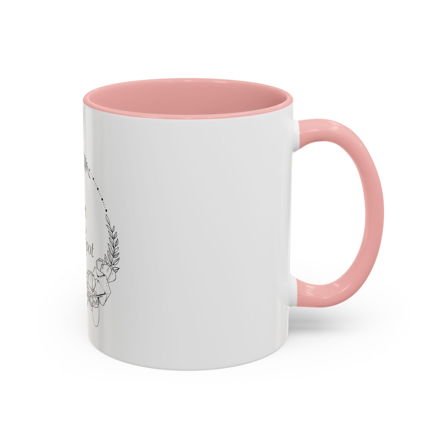That One Spot Floral Accent Coffee Mug (11/15oz)