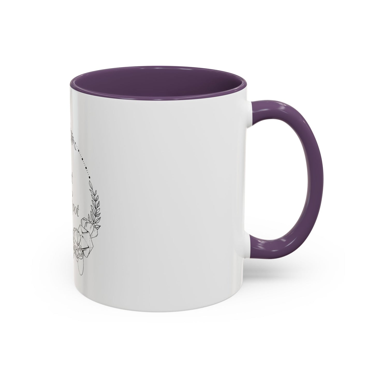 That One Spot Floral Accent Coffee Mug (11/15oz)