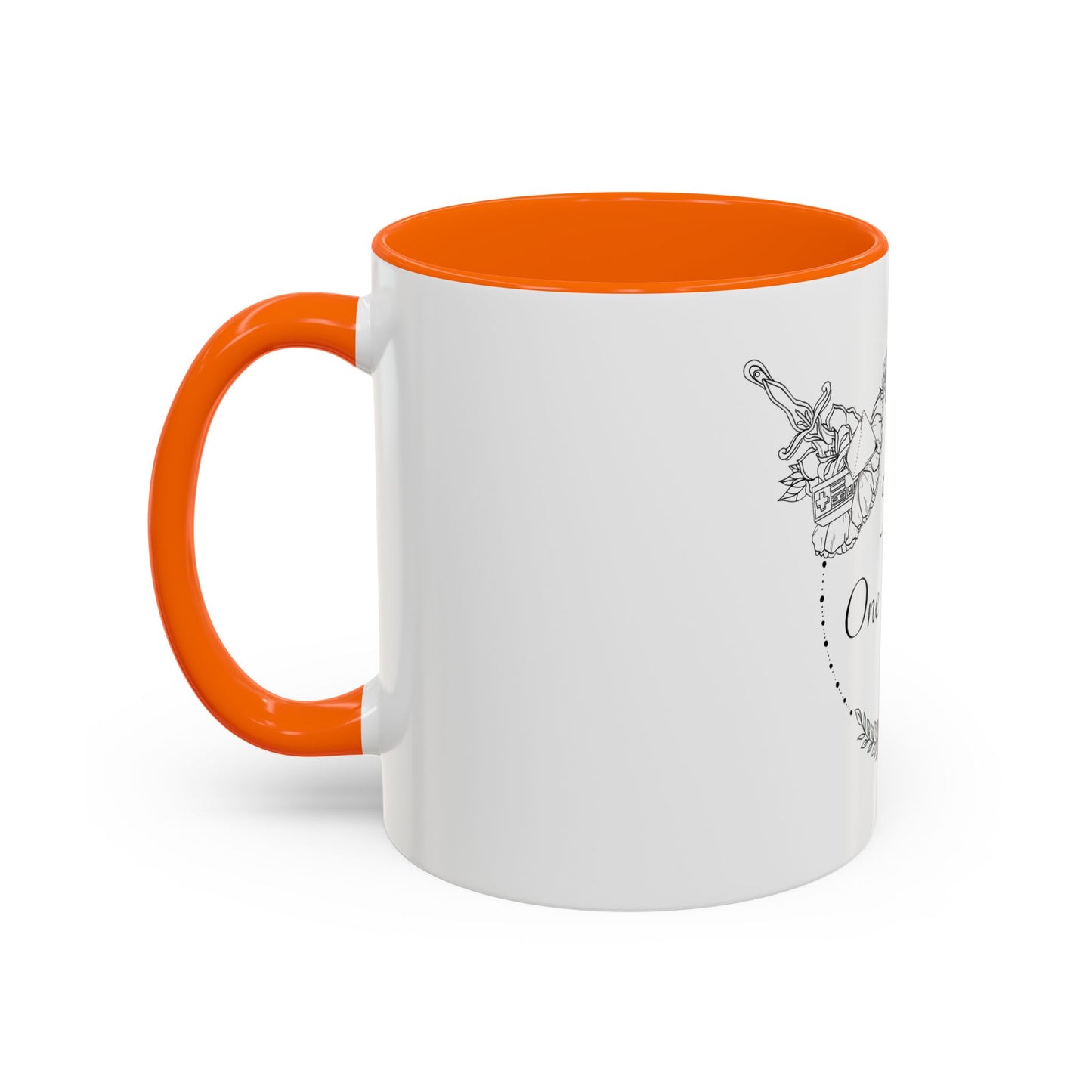 That One Spot Floral Accent Coffee Mug (11/15oz)