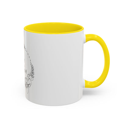 That One Spot Floral Accent Coffee Mug (11/15oz)