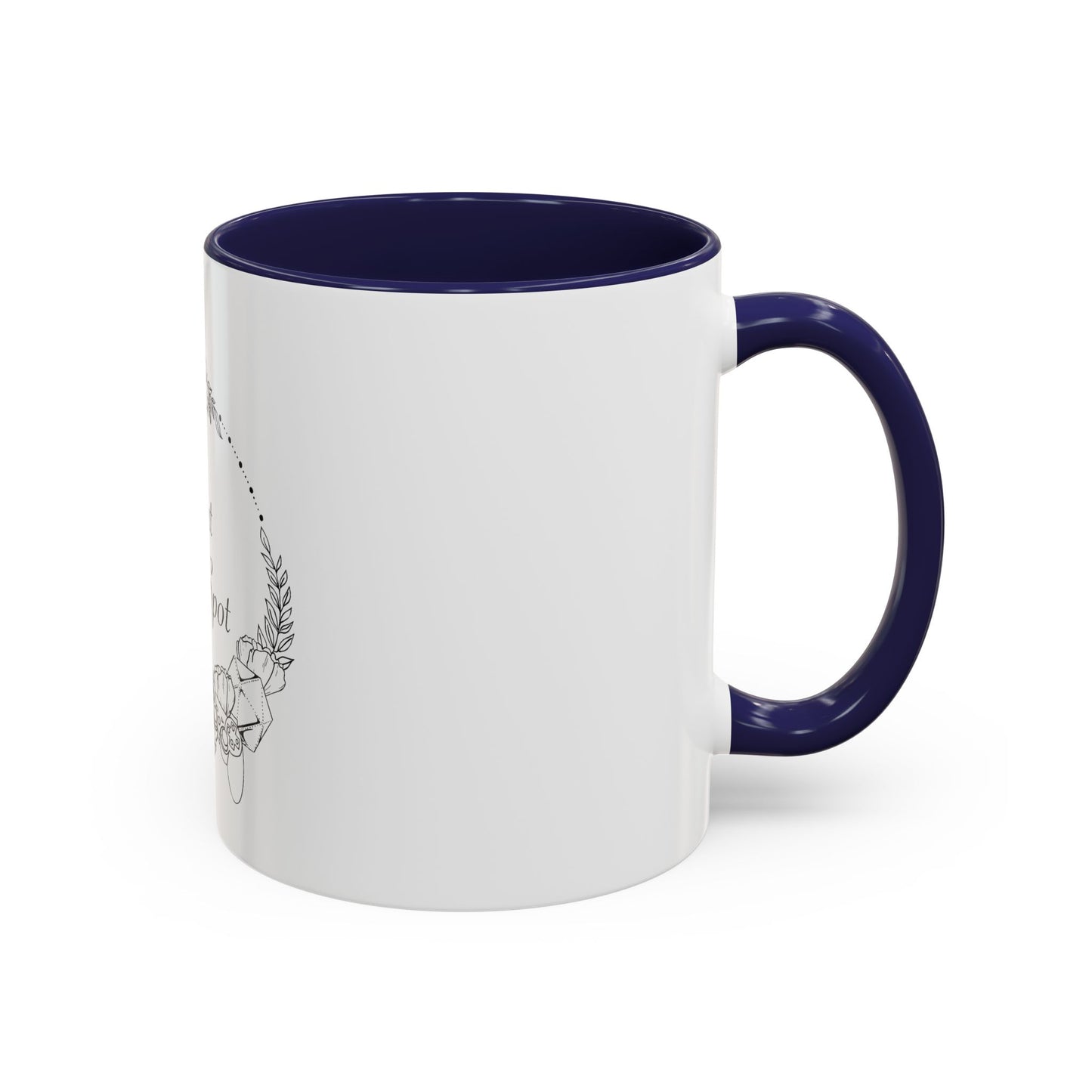 That One Spot Floral Accent Coffee Mug (11/15oz)