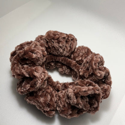 Brown Scrunchie