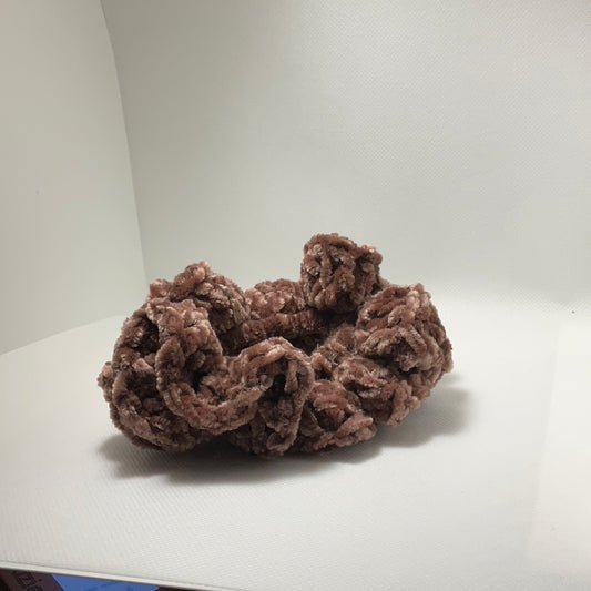 Brown Scrunchie