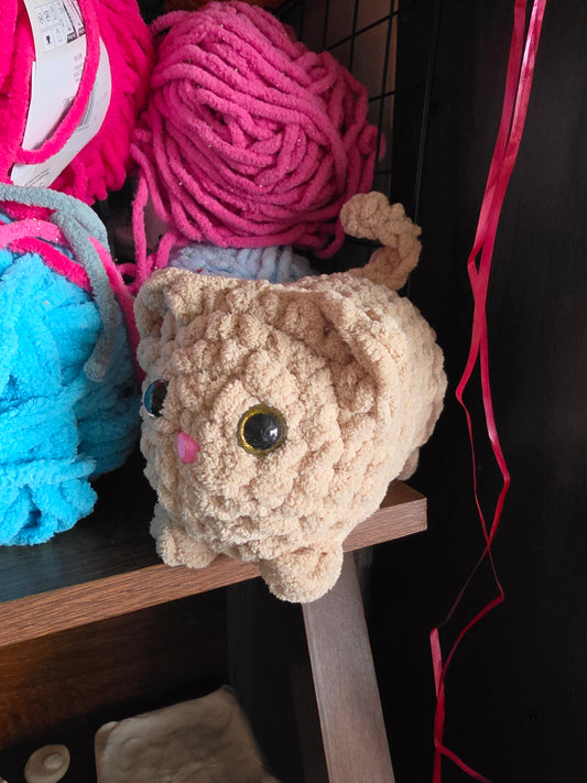 Loaf Cat plushie- tan